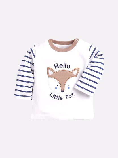 Blissful Garden Full Sleeves Designer Clothing Set for Baby Girl