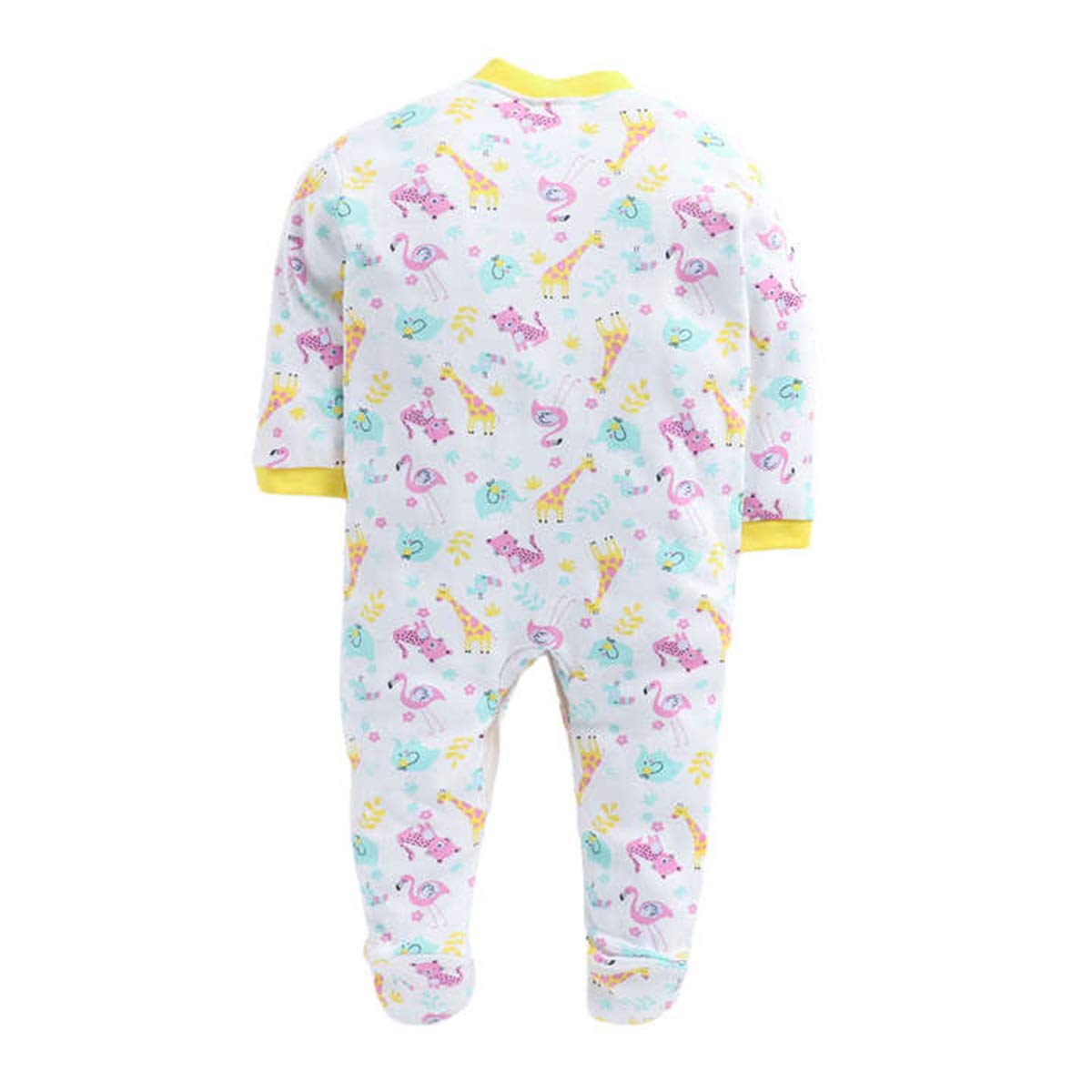 ELOK® 100% Cotton Romper Sleepsuits Jumpsuit Nightwear for Newborn Baby Boys & Girls